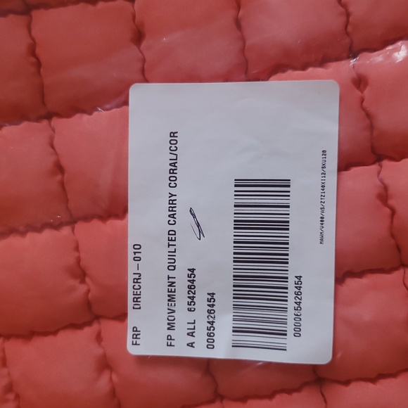 FP Movement Quilted Carryall Bag/Coral - Picture 7 of 10